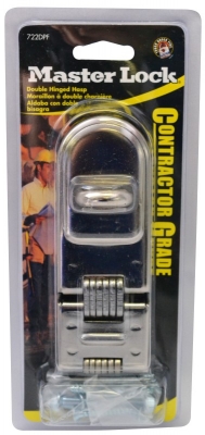 HASP DOUBLE HINGED 200MM BODY 11MM SHACKLE 722DPFAU