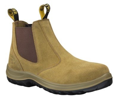 BOOT PULL ON BEIGE 34-624 10.0