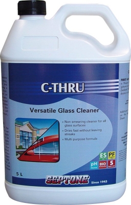CLEANER GLASS C THRU 20LT C/W TAP (022831 - )