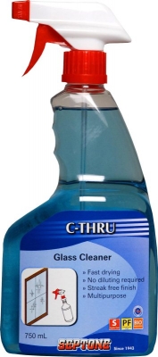 CLEANER GLASS C THRU 20LT C/W TAP (025750 - )
