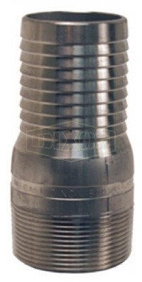 HOSE END BSP MALE PLATED STEEL 50MM