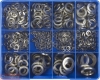 ASSORTMENT KIT WASHER SPRING STAINLESS STEEL 12 SIZES 345 PIECES CA1840