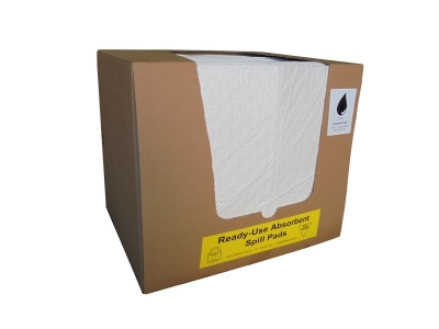 ABSORBENT PAD OIL/FUEL DOUBLE WEIGHT 480X430MM PACK 50