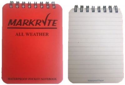 BOOK NOTE WATERPROOF SMALL 115X75MM