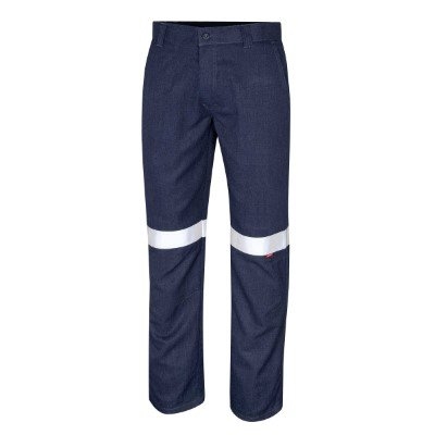 TROUSER REGULAR WEIGHT PPE2 FR C/W LOXY REFLECTIVE TAPE NAVY 72R