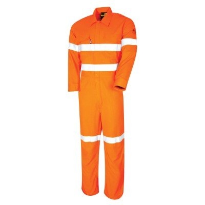 OVERALL REGULAR WEIGHT PPE2 C/W LOXY FR REFLECTIVE TAPE ORANGE 77R