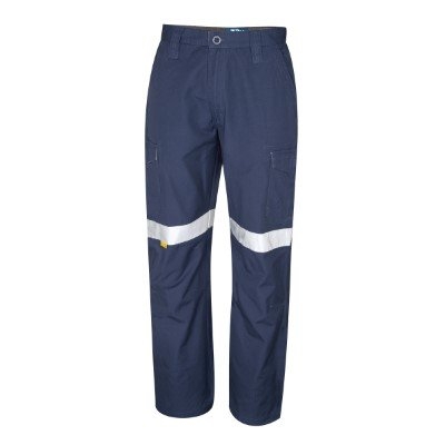 TROUSER MIDWEIGHT CARGO C/W 3M REFLECTIVE TAPE NAVY 77R