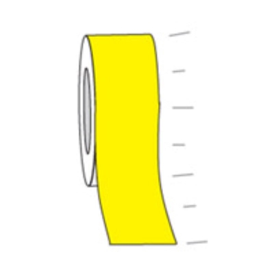 TAPE ADHESIVE INDOOR WARNING YELLOW 50MMX4.5MT CLASS 2 REFLECTIVE 838986