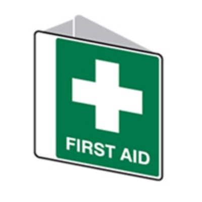 SIGN FIRST AID 225X225MM POLY 3D 835316