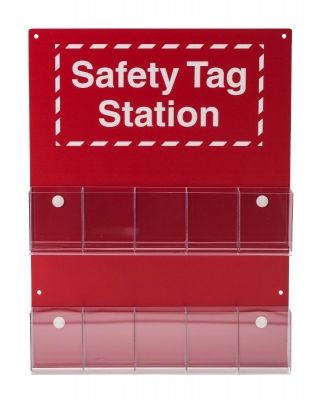 TAG STATION 419X558X57MM HOLDS 75X145MM TAGS 81773