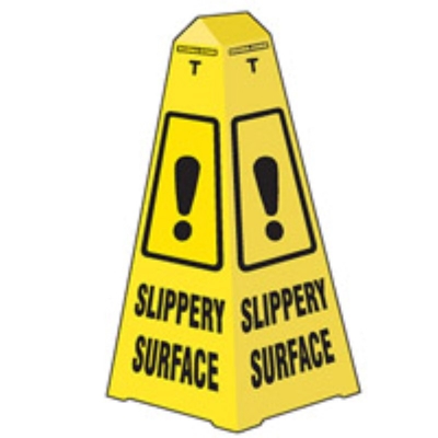 SAFETY CONE SLIPPERY SURFACE 900MM 842036