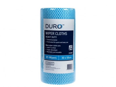 CLOTH CLEANING PERFORATED BLUE 45MX30CM ROLL
