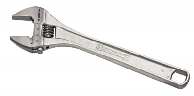 WRENCH ADJUSTABLE CHROME 250MM/10 SIDCHROME
