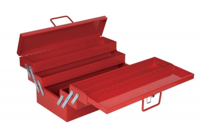 TOOL BOX CANTILEVER 5 TRAY 535X255X220MM SIDCHROME
