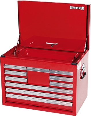 TOOL CHEST 10 DRAWER EXTRA DEEP 678X459X514MM SIDCHROME