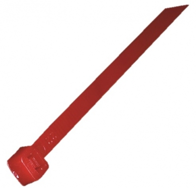 CABLE TIE 140MMX3.6MM RED PACK 100