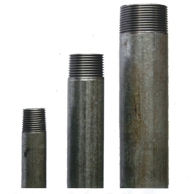 PIPE PIECE GALVANISED BSPT ENDS 50MMX100MM (THREADED RISER)