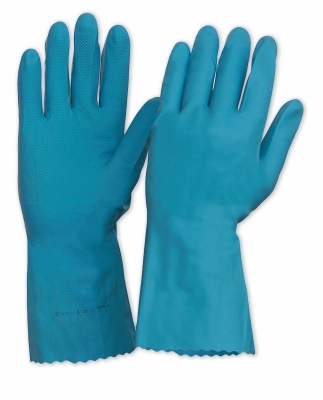 GLOVE LATEX RUBBER SILVER LINED M