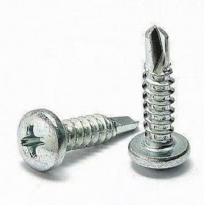 SCREW WAFER METAL SD PH2 ZN 8-18X12 PACK 1000