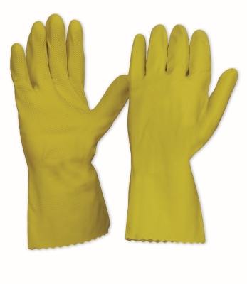GLOVE LATEX RUBBER SILVER LINED M (Z058185 - )