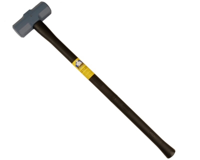 HAMMER SLEDGE SOFT FACE 10LB C/W PINNED F/G RUBBER GRIP HANDLE