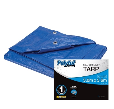 TARP MEDIUM DUTY BLUE 3.0X3.7MT