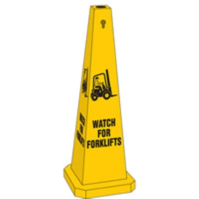 SAFETY CONE WATCH FOR FORKLIFTS 890MM 854832