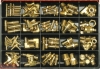 ASSORTMENT KIT BRASS FITTINGS 53 SIZES 106 PIECES CA2070