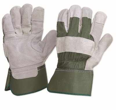 GLOVE LEATHER GREEN