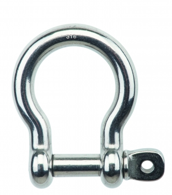 SHACKLE BOW 316SS 12MM