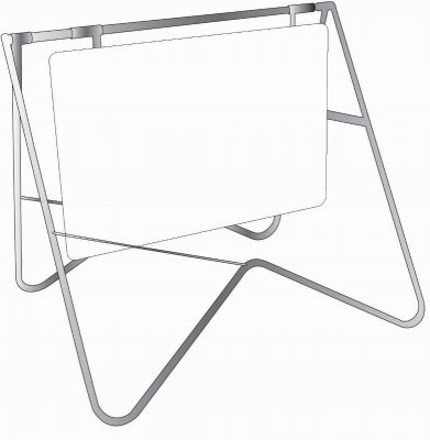 SWING STAND SUITS 600X600MM SIGNS STD2