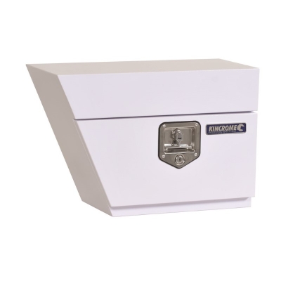 TOOL BOX STEEL UNDER UTE L/H SMALL WHITE KINCROME