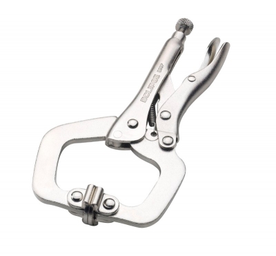 PLIER LOCKING C CLAMP WITH SWIVEL PADS 150MM/6