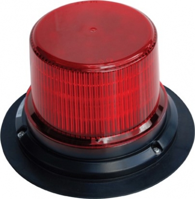 LIGHT FLASHING BEACON 24 LED RED 10-30V MAGNETIC BASE CL199MR