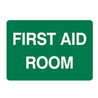 SIGN FIRST AID ROOM 225X300 POLY 842698