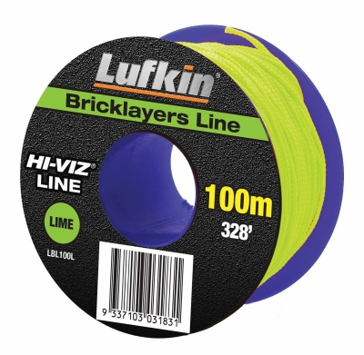 ROPE BUILDERS LINE LIME NO.8 100MT