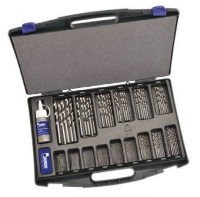 DRILL SET BRIGHT FINISH 1.0-10.0MM & DOUBLE ENDED
