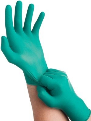GLOVE DISPOSABLE TOUCH N TUFF HD NITRILE 92-500 LARGE BOX 100