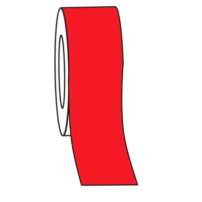 TAPE ADHESIVE PROMOTIONAL GRADE RED 75MMX9MT RETRO REFLECTIVE 860324