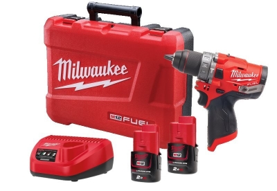 DRILL CORDLESS 12V FUEL HAMMER DRIVER M12FPD C/W BATTERY